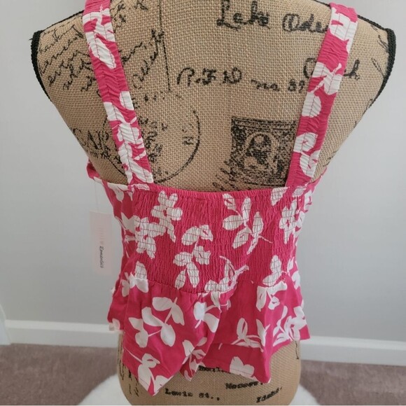 Urban Romantics pink and white top - Picture 3 of 4